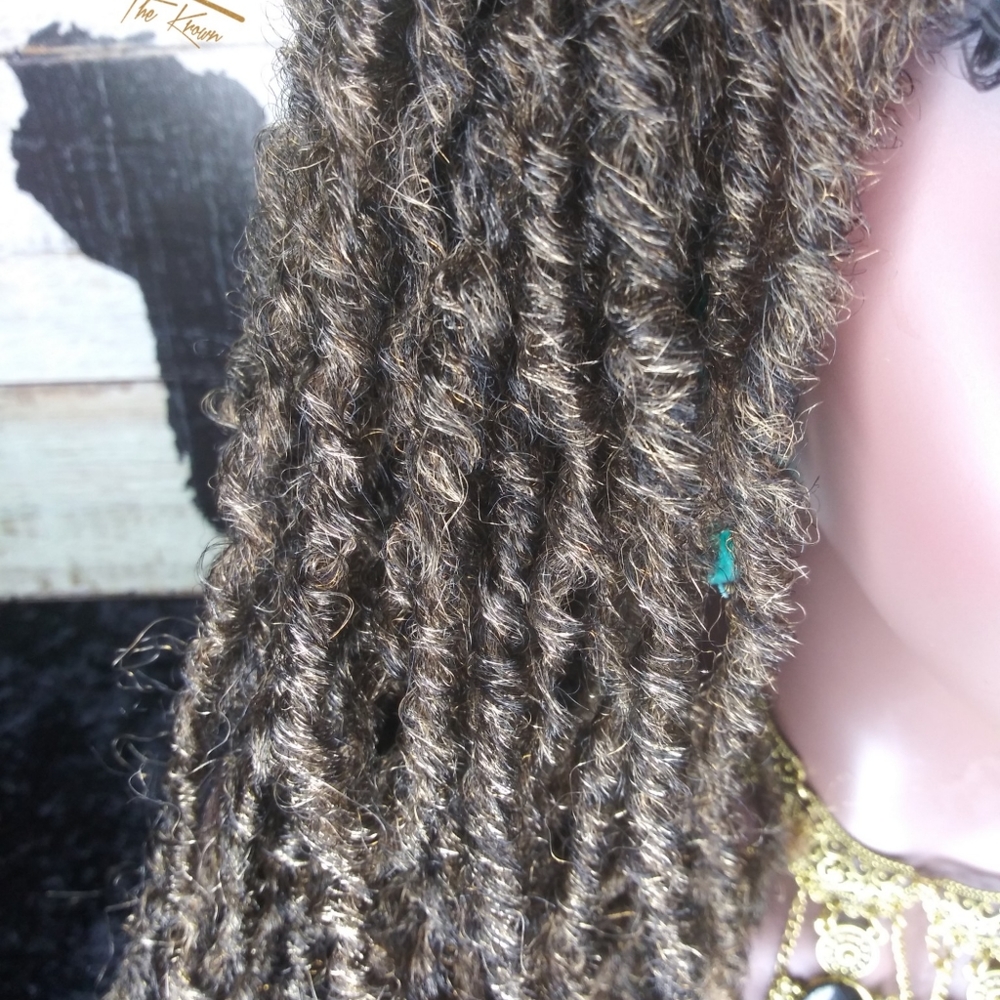 Soft Dreadlock Wig 20 in Ombre 1B/27 Full Wig - Picture 6 of 7